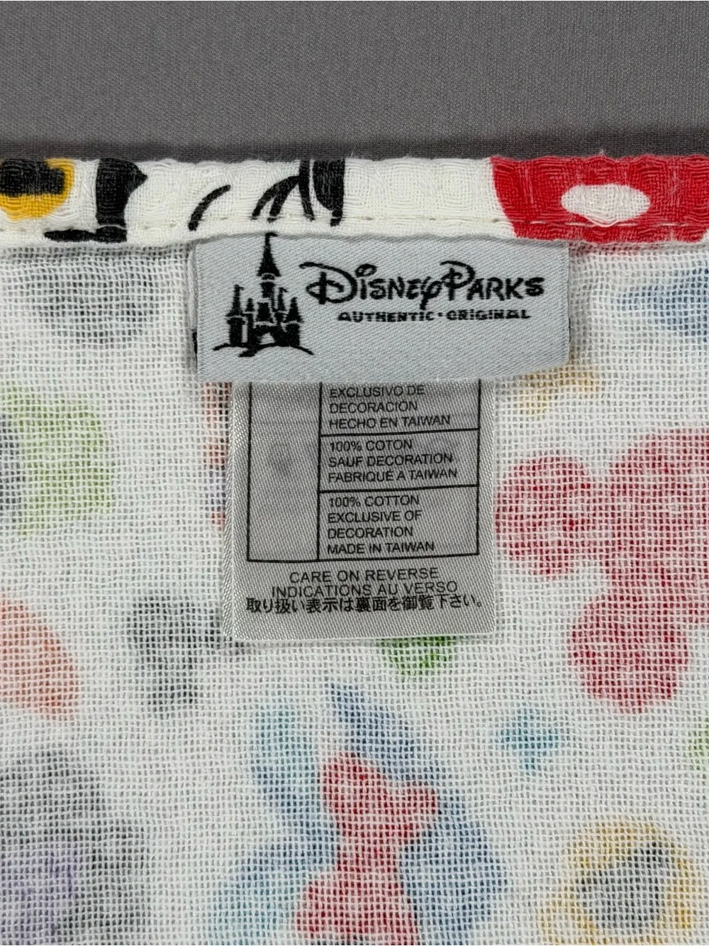 Disney Parks Mickey Mouse Friends Castle Kitchen Dish Towels Set Waffle Terry